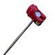 thumbnail image 4 of Pedal De Bombo Durable Ligero Pedal De Tambor Batidor Tambor Piezas De Repuesto Rojo, 4 of 5