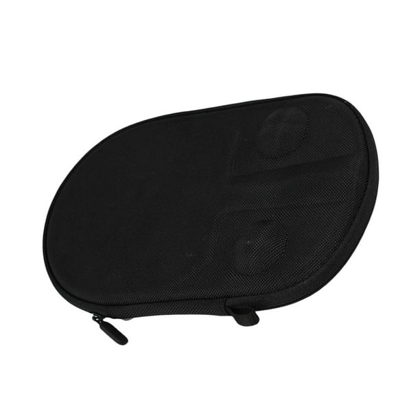 Bolsa de raqueta de tenis de mesa profesional ligera con cremallera Protector de tenis de mesa estuche de almacenamiento reutilizable resistente para