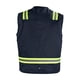 thumbnail image 4 of Chaleco Geólogo Gabardina Dual Hi-Vis Con Cinta Día y Noche Hombre Azul, 4 of 4