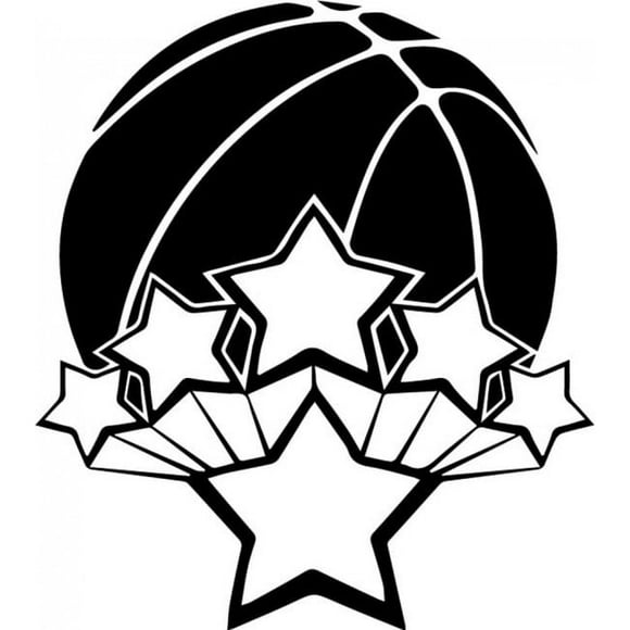 Decomural Basketball Ball Stars Sports WS-32790