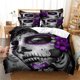 thumbnail image 1 of x2032 Bed SheetsPurple beauties Bedding Sets Digital Printing Custom Quilt Duvet Cover Set Home Quilt Pillowcase 3-Piece Bedding Set (1 Duvet Cover + 2 Pillow Shams) nj2032, 1 of 5