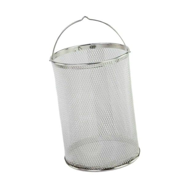 Cesta Para Freír De Acero Inoxidable, Colador De Alambre Para Freír Fideos De Camping, 20cm