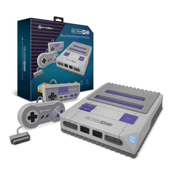 Consola de juegos Hyperkin Retron 2 HD para NES/Super NES/Famicom