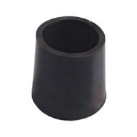 Maxcare - Regatón De Goma Negro 16Mm