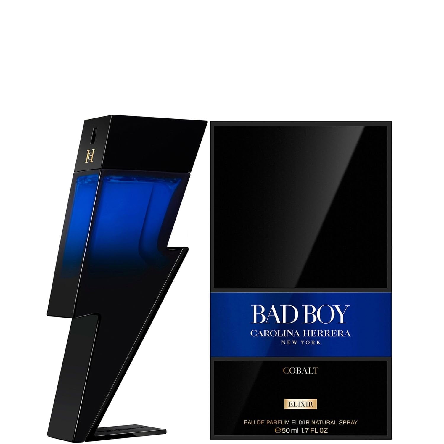 Perfume Carolina Herrera Bad Boy Elixir De Cobalto Edp 50 Ml