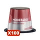 thumbnail image 1 of Moderado Descafeinado - 100 cápsulas de café compatibles con Nespresso®, 1 of 2