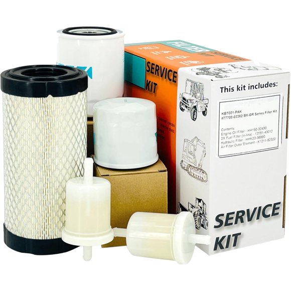 Kit de filtros de aire Euros para Kubta BX24, BX25 y BX1500