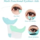 thumbnail image 4 of Plantillas de delineador de ojos 4 piezas Reutilizable Maquillaje de ojos Herramienta de ayuda Multifuncional Silicona Delineador de ojos Herramienta de ayuda Máscara Escudo Sombra de ojos Delineador, 4 of 7
