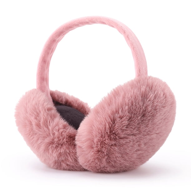 Orejeras de invierno para mujer y niña, ajustables, con lazo, para exteriores