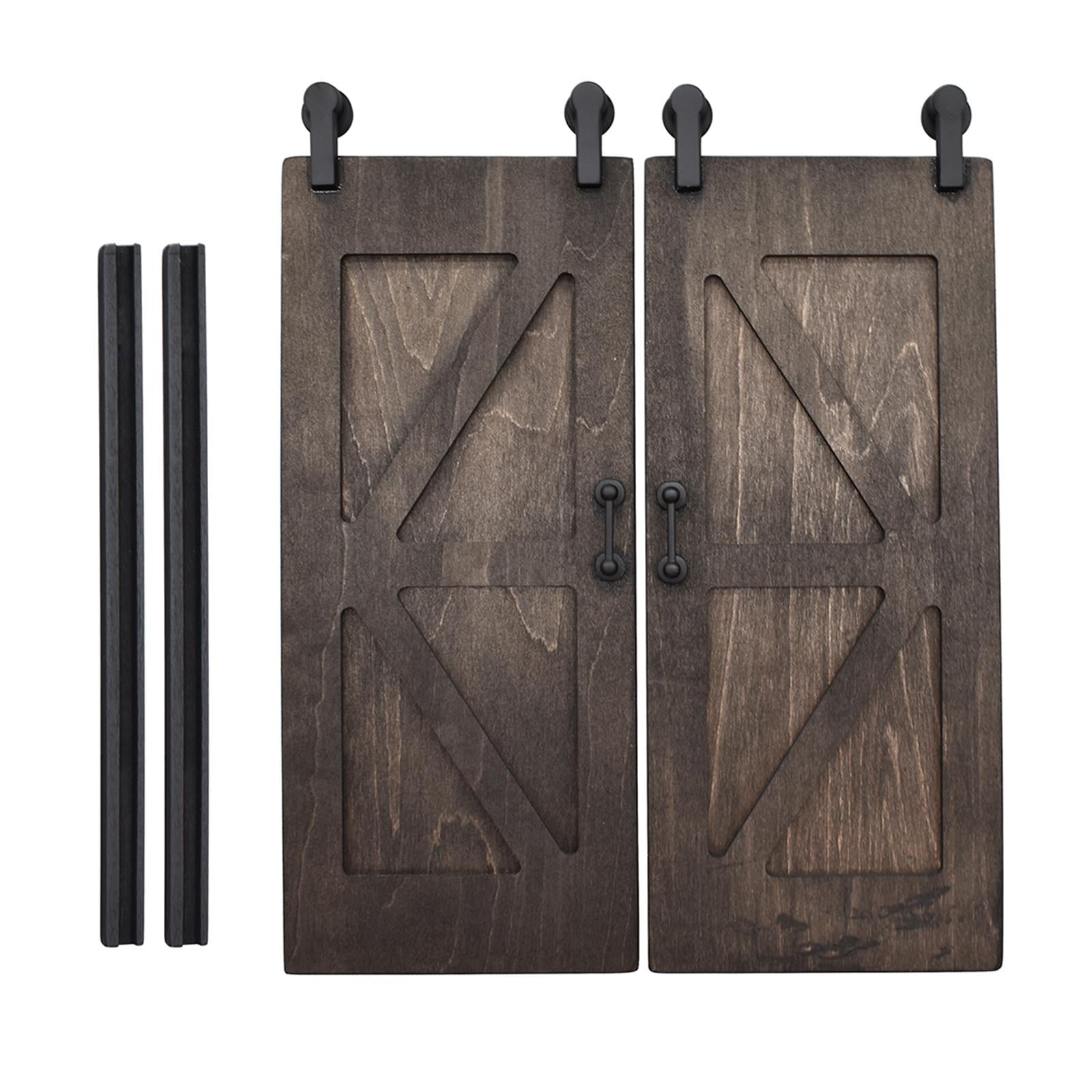 Bothyi - Simulación De Puerta De Casa De Muñecas En Miniatura De Madera Con Accesorios Para Escena De Muñecas