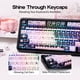 thumbnail image 3 of Juego de keycaps KiiBoom con forma de gato, perfil MAO, 113 teclas, 3 of 7