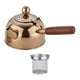 thumbnail image 4 of Hervidor De Agua Portátil De Acero Inoxidable Para Té, Para Picnic, Restaurante, Cocina, Marrón, 4 of 5