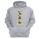 thumbnail image 1 of Polerón Canguro Pequeños Amarillos Gris Claro Talla Xl Unisex, 1 of 2