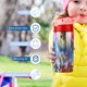 thumbnail image 5 of Masters of the Universe: RevolutionBotella de Agua con Tapa Pop Top de Un Toque, Acero Inoxidable, a Prueba de Fugas, para Deportes, Botella Infantil rosa 12 oz, 5 of 6