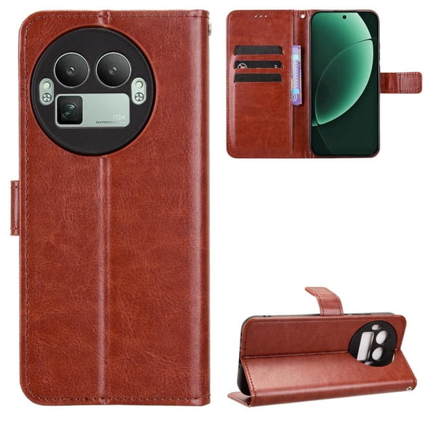 Funda tipo libro para OPPO Realme GT8 Pro, cartera todo‑en‑uno, funda multifuncional con tarjetero y correa de muñeca desmontable