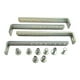 thumbnail image 1 of Soporte Vertical Universal Acero Galvanizado + Kit Montaje, 1 of 4