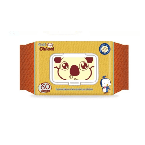 Pack X9 Paquetes Toallas Humedas Chikool Gold 80Und