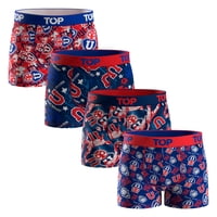 Top - Bóxer Niño Algodón Universidad De Chile Pack 4 C5