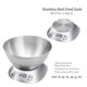 thumbnail image 4 of Balanza de cocina FOLIND 5,5 kg acero inoxidable 2,5 L, 4 of 9