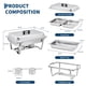 thumbnail image 3 of Calentador de alimentos LIZHOUMIL de acero inoxidable con doble compartimento, 3 of 7