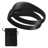 Magideal - Banda De Silicona Para La Rótula De 8 X 2,7 Cm (3,15 X 1,04 Pulgadas) Para Baloncesto. Estabilización De 360 Grados. Ajuste Cómodo Y Seguro. Incluye 2 Piezas Negras