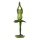 thumbnail image 3 of Estatuillas De Rana De Yoga De Resina Animal Artesanías Verdes Jardín De Casa Estilo De árbol, 3 of 5