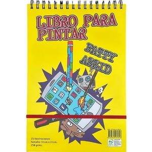 Libro Para Colorear Fatty Azid