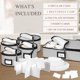 thumbnail image 3 of Juego de contenedores de almacenamiento de China Holdn' Storage de 5 piezas, gris, 3 of 7