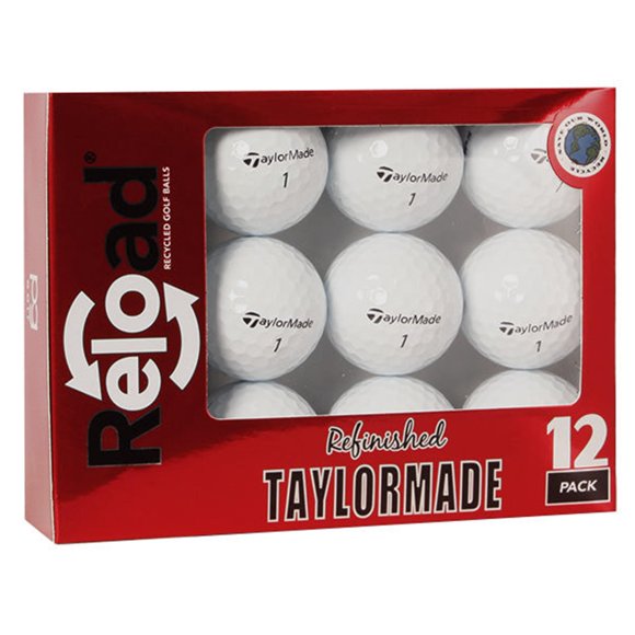 Pelotas de Golf LostGolfBalls Taylormade TP5 en condición mint, paquete de 12