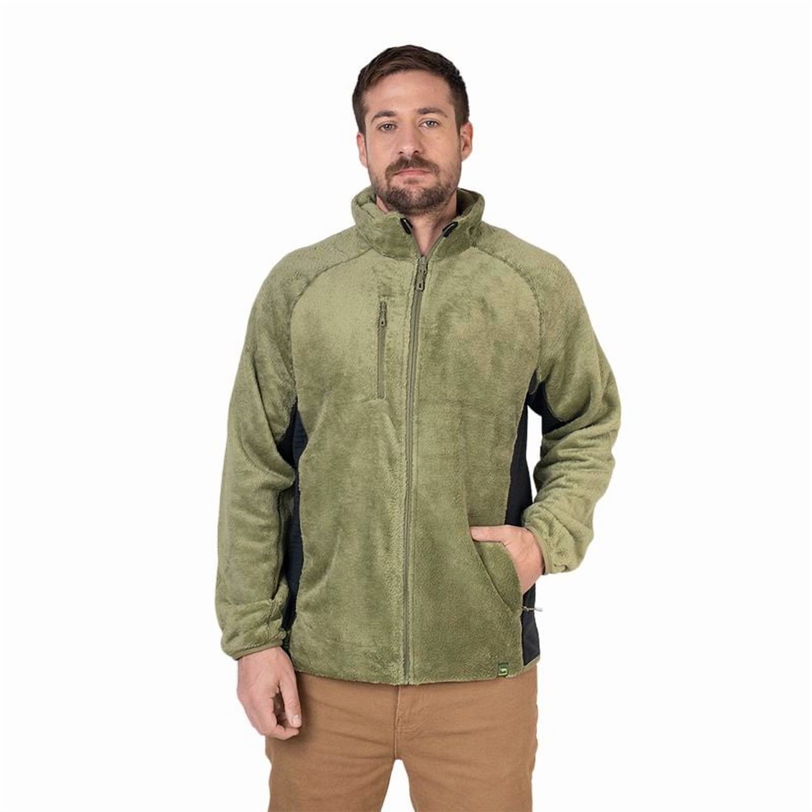 Chaqueta Micropolar Hombre Furry Grey Lenga® Cierres Ykk®