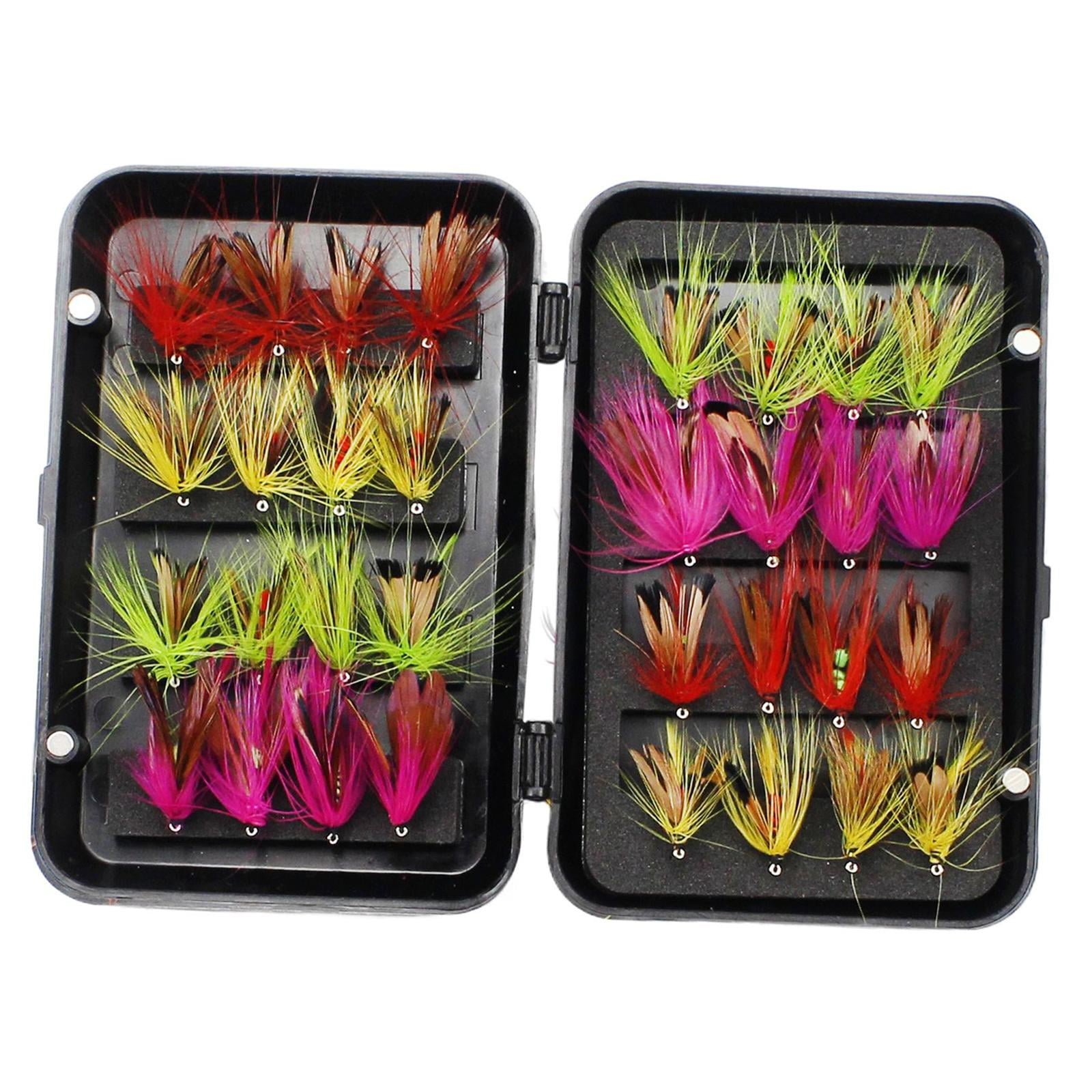 Caja De 24x Cebo Carnada Pesca Mosca Gamefish | Cuotas sin interés