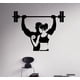 thumbnail image 1 of Calcomanía de pared para fitness, entrenamiento, gimnasio, vinilo, estilo de vida saludable, decoración del hogar, arte mural deportivo, artículos para el hogar, diseño de 4 pies, 1 of 2