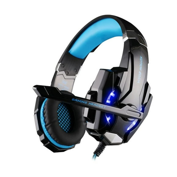 Audífonos Gamer Over Ear G9000 con cable Negro - Azul