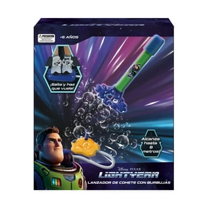 Lanzador De Cohete Con Burbujas Lightyear Disney