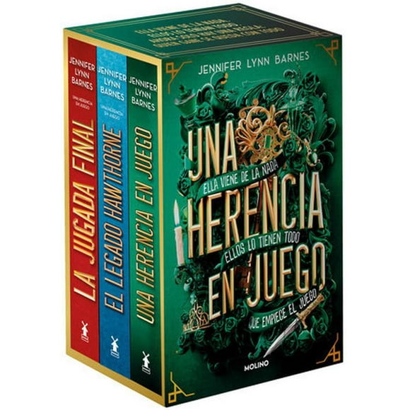 Estuche Una herencia en juego (3 tomos) - J Lynn Barnes