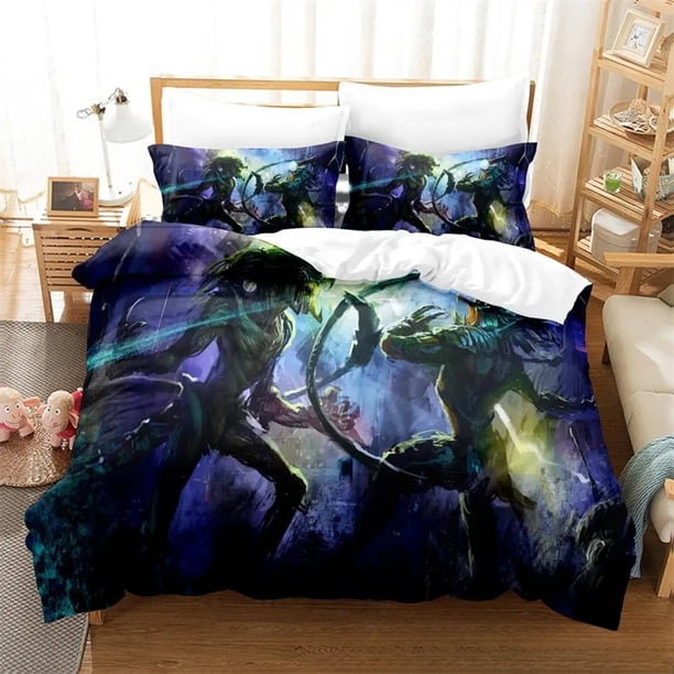Movie The Predator Bedding Set Girls Boys Duvet Cover Pillowcase Bed boys Adult Home Textileextile