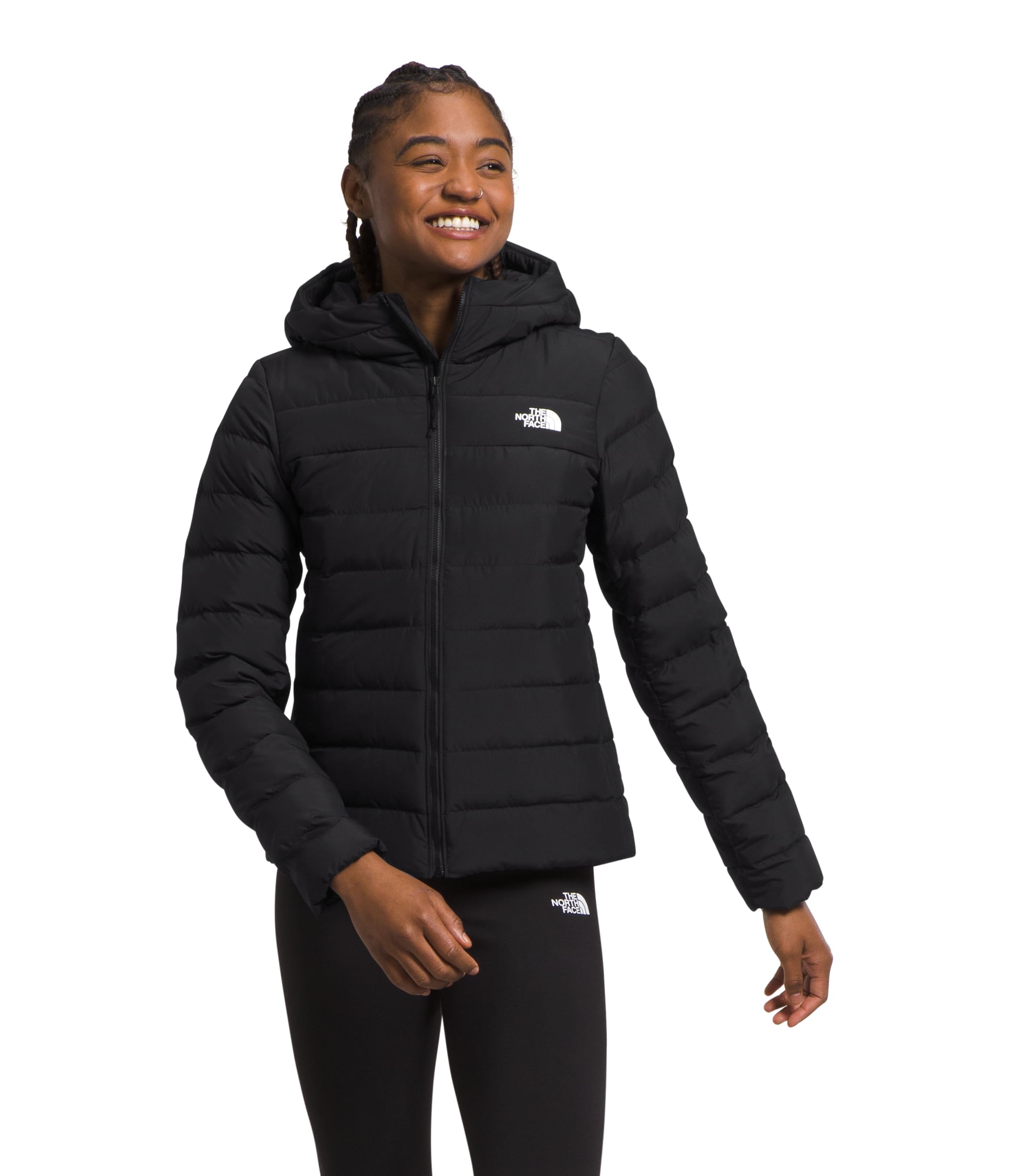 Sudadera Con Capucha The North Face Aconcagua Con Aislamiento De Plumón Para Mujer, Negra, 3Xl