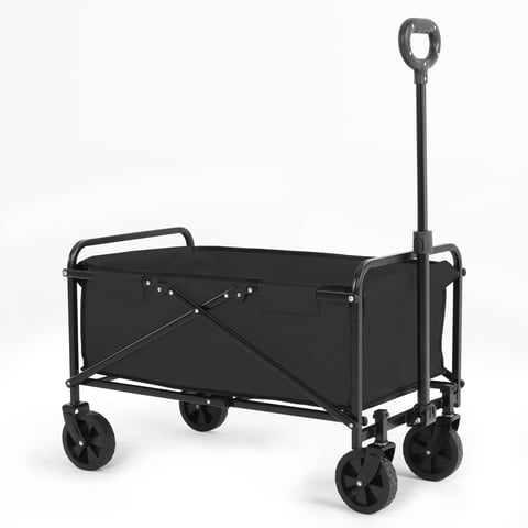 Basko Fitness - Carro De Arrastre Wagon Metalico Negro