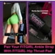 thumbnail image 4 of Correa de tobillo FITGIRL para máquinas de cable y bandas de resistencia, 4 of 4