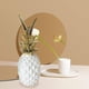 thumbnail image 5 of Set 2 Figuras Piñas Decorativas De Ceramica Adorno Decohogar blanco, 5 of 10