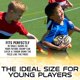 thumbnail image 5 of Football Franklin Sports NFL New Orleans Saints Juvenil 8.5, 5 of 7