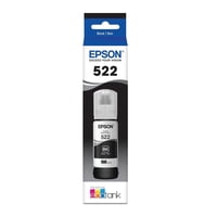 Botella De Tinta Epson 522 Ecotank De Ultra Alta Capacidad Negra T522120-S