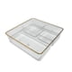 thumbnail image 1 of Bandeja Elegante Servir Dorado Acrilico Con 3 Divisiones, 1 of 2