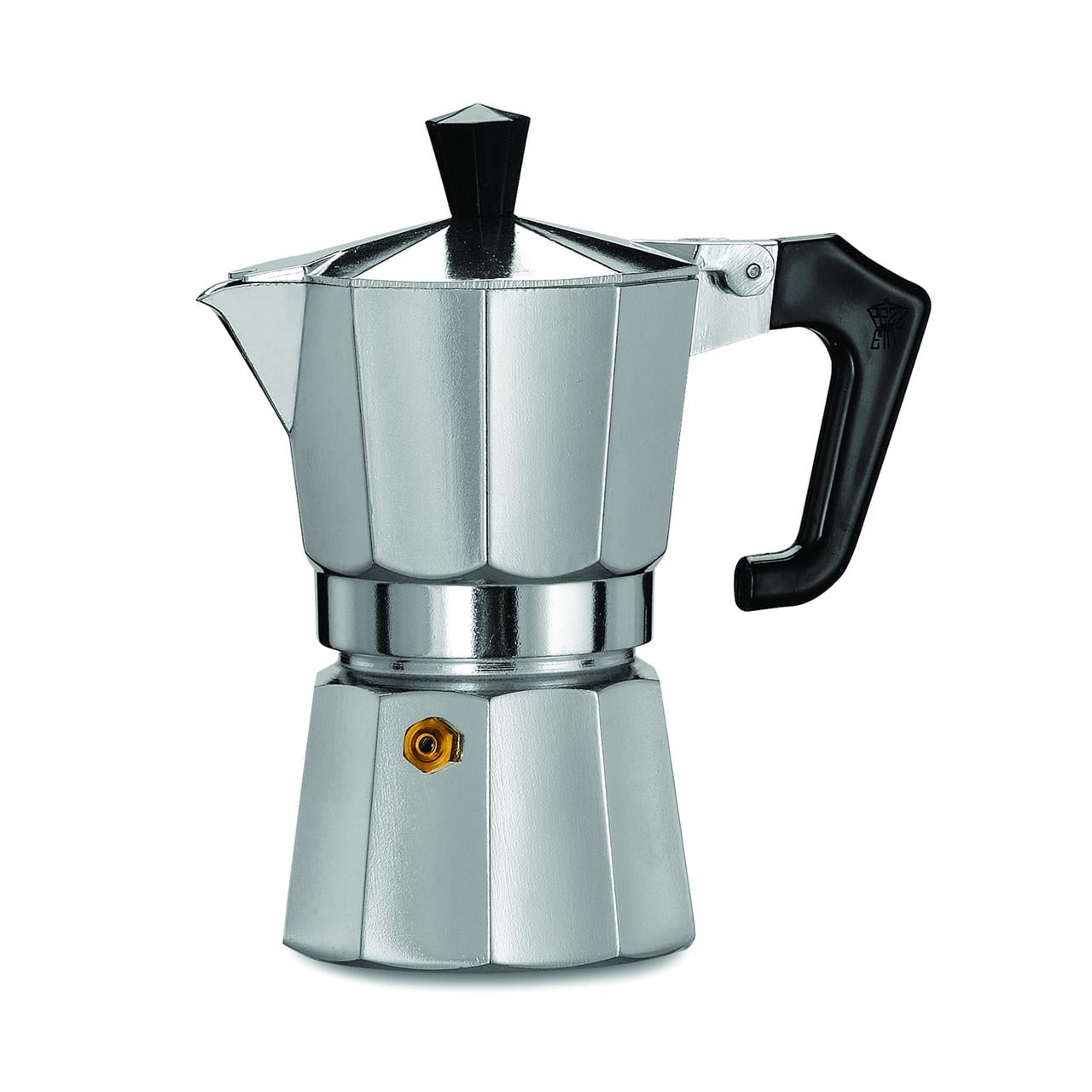 Pezzetti - Cafetera Italexpress Alum.3 Tazas Plateada