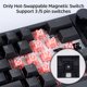 thumbnail image 3 of Teclado BOYI 66Pro 65% RGB Hot‑Swap con Cable Negro, 3 of 8