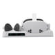 thumbnail image 1 of Compatible con Meta Quest 3/3S VR Headset Charging Dock Station 2 en 1 Base de carga de batería con carga inalámbrica-Blanco, 1 of 7