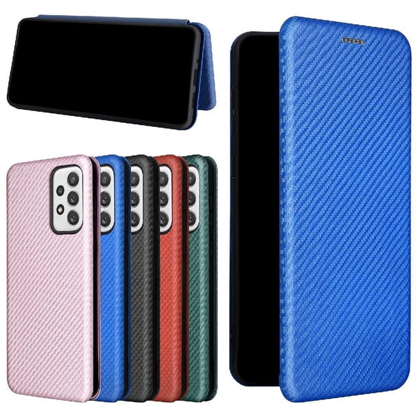 Funda Flip para FOXDOCK Samsung Galaxy A73 5G - Funda magnética de negocios, funda protectora delgada