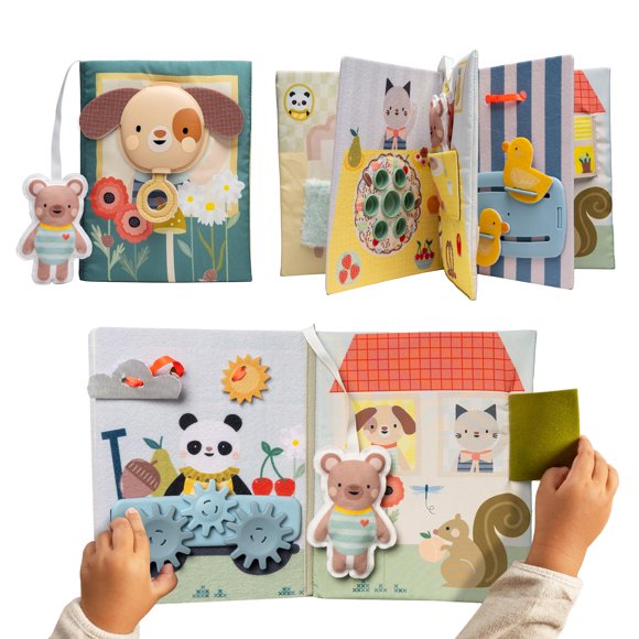 Libro de actividades Taf Toys 1‑3 años – Educativo Montessori