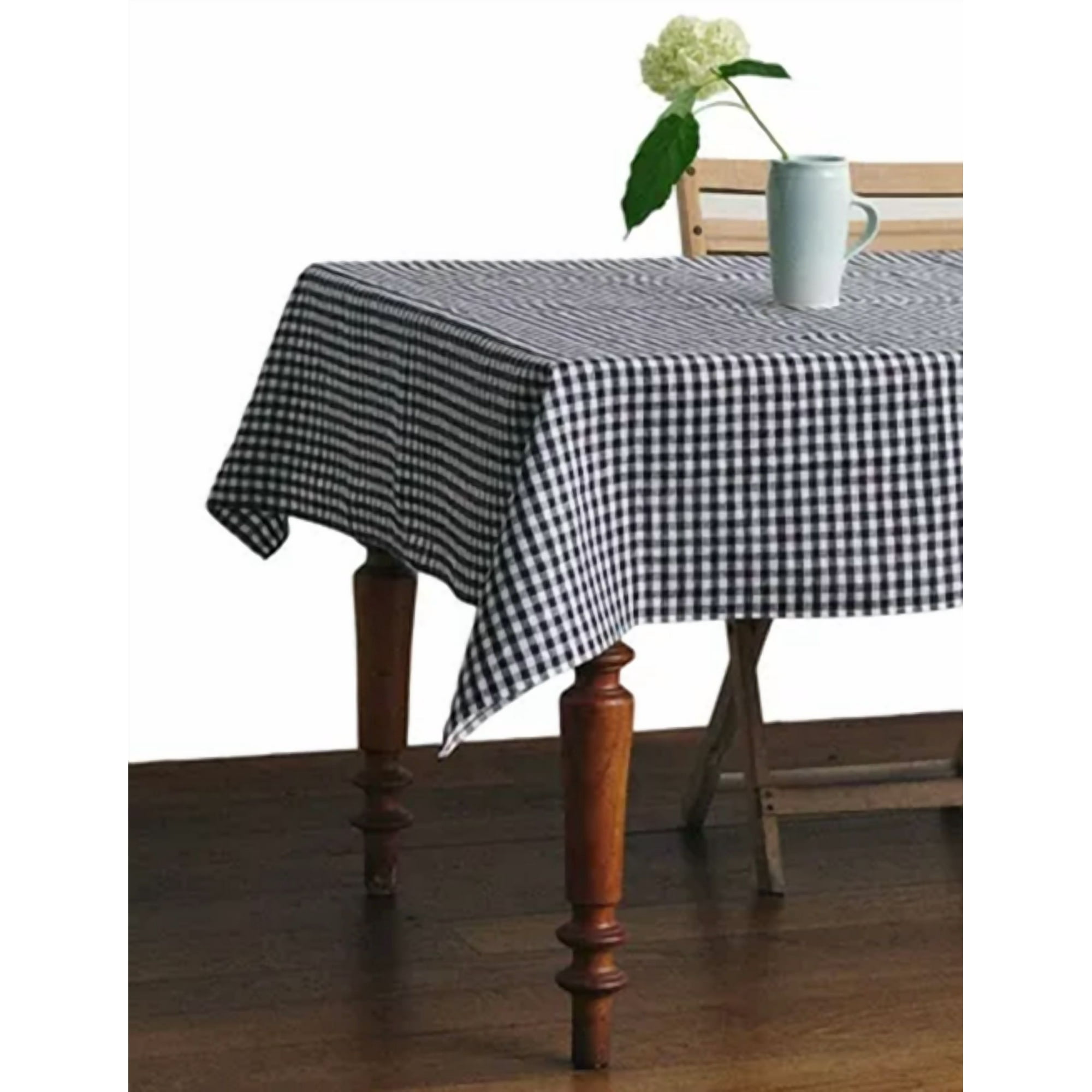 Genérico - Mantel Cuadros Lino Rectangular 140x220