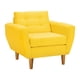 thumbnail image 2 of Sofa Bote 1c Felpa 04 Amarillo, 2 of 6
